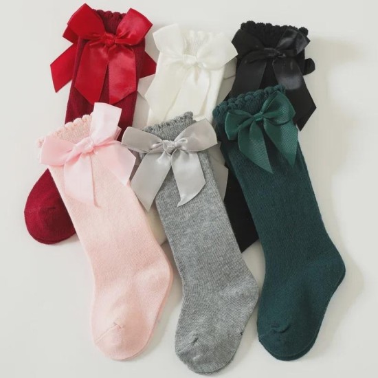 Textured Cotton Crew Socks