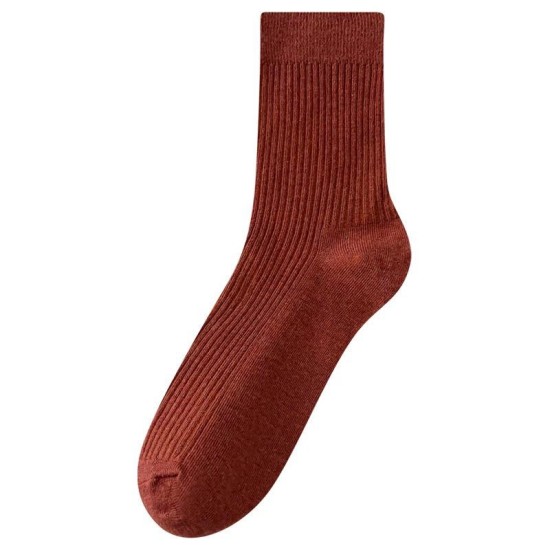 Refined Cotton Crew Socks