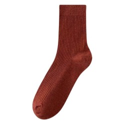 Refined Cotton Crew Socks